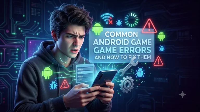 Common Android Game Errors and How to Fix Them