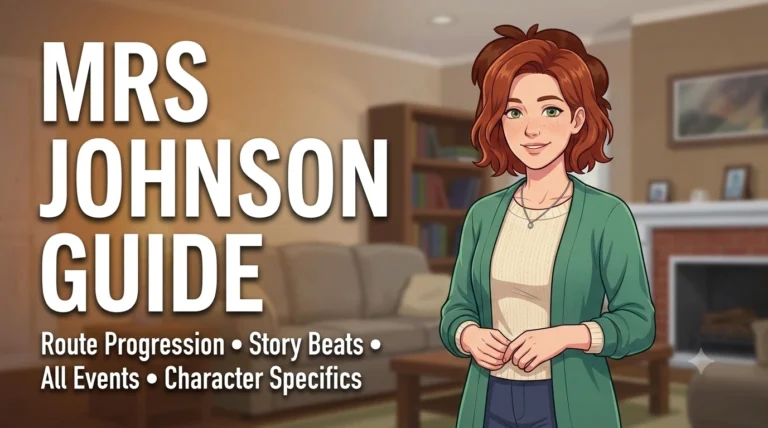 Mrs Johnson Summertime Saga Guide