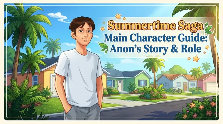 Summertime Saga Main Character Guide