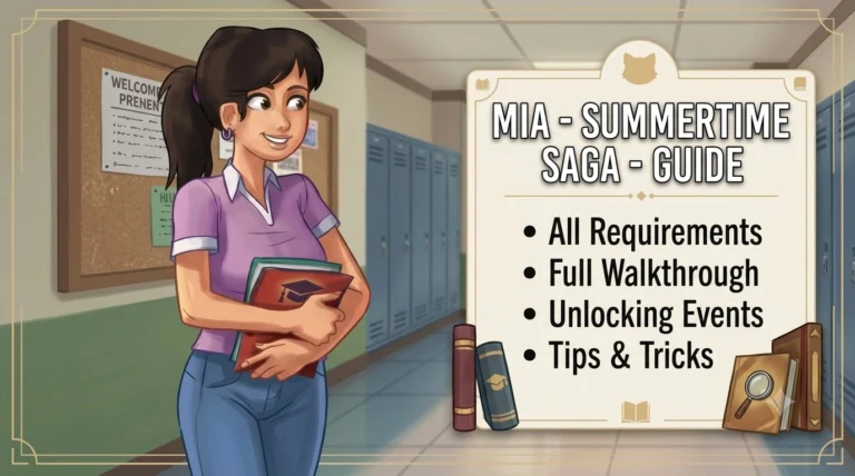 mia summertime saga guide
